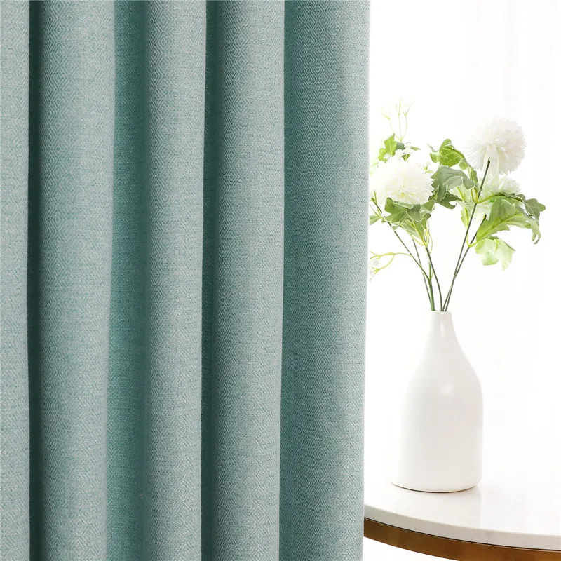 Плотные Шторы серого и розового цвета для гостиной на окно затенение современные