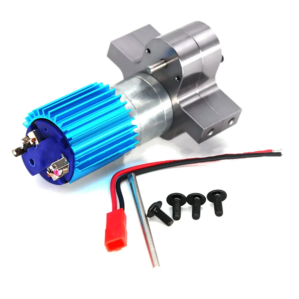 

Speed Change Gear Box 370 Carbon Brush Motor for WPL 1663 RC Model Car Gear Metal Accessories