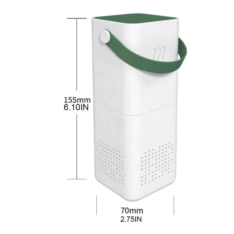 

Mini Air Purifier Filter Personal Desktop Air Cleaner For Home WorkOffice For Allergies Smoke Dust Pollen And Pet Dander
