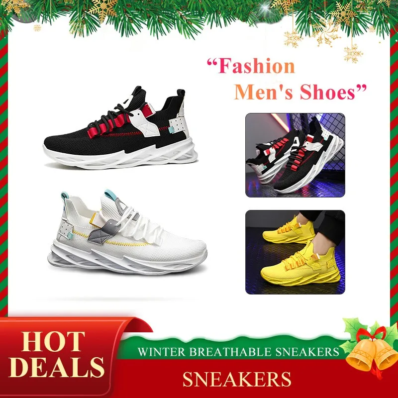 

Male Running Shoes Fashion Men Shoes Sneakers High Quality Light Athletic Sneakers Mens Casual Shoes Tenis Luxury Shoes