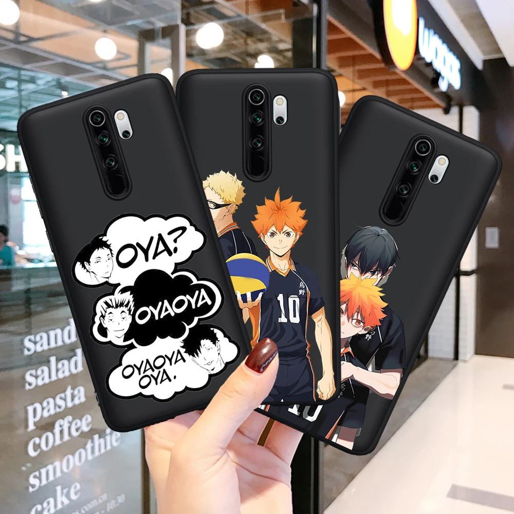 

Hot Cute Japan Anime Oya Haikyuu Volleyball for Xiaomi Mi 9T Redmi Note 5 6 7 8 8T 9 9S K20 K30 9T Pro phone case cover silicone