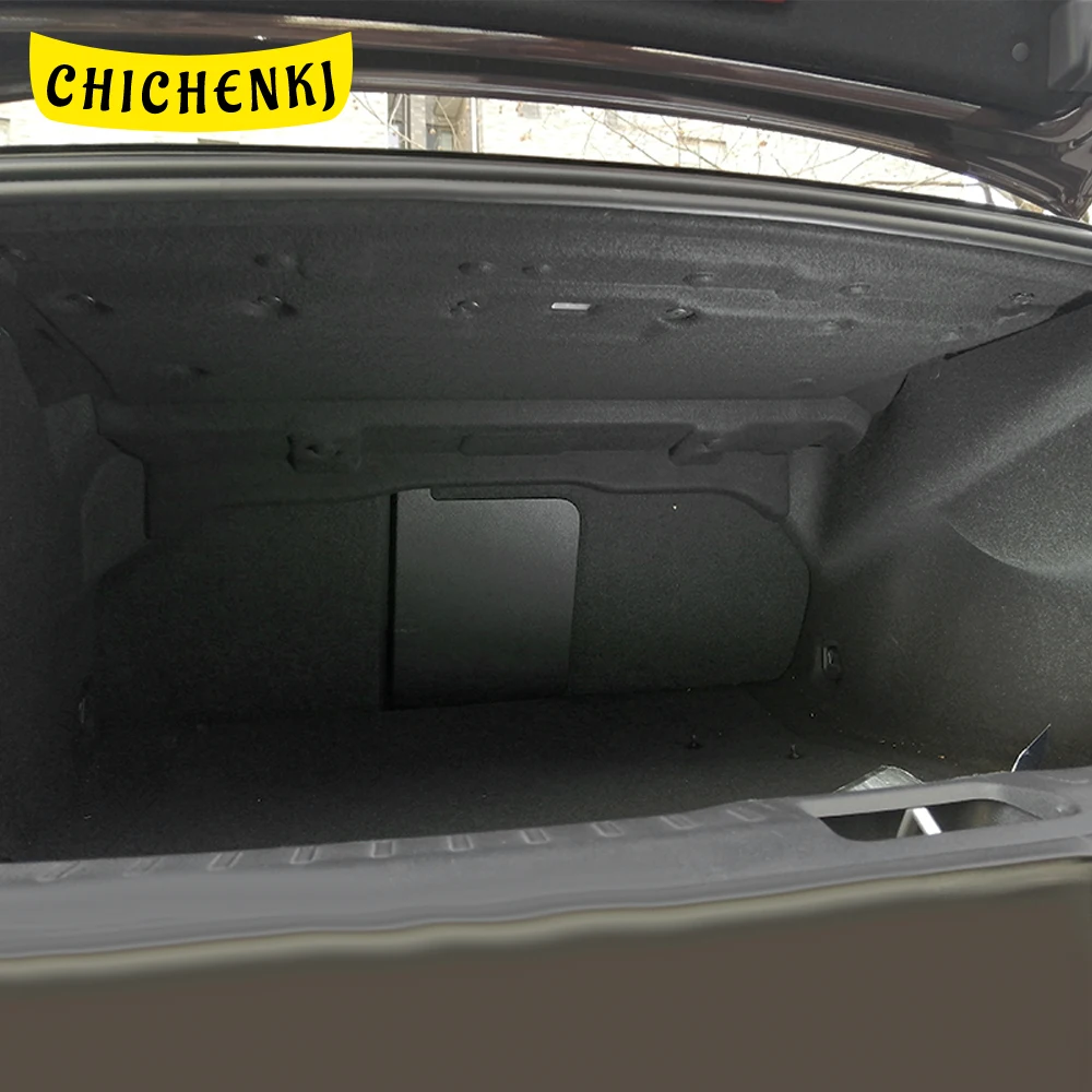 

For Volvo S90 2017-2021 Auto Car Rear Boot Trunk Firewall Mat Pad Cover Sound Heat Insulation Cotton Noise Deadener Accessories
