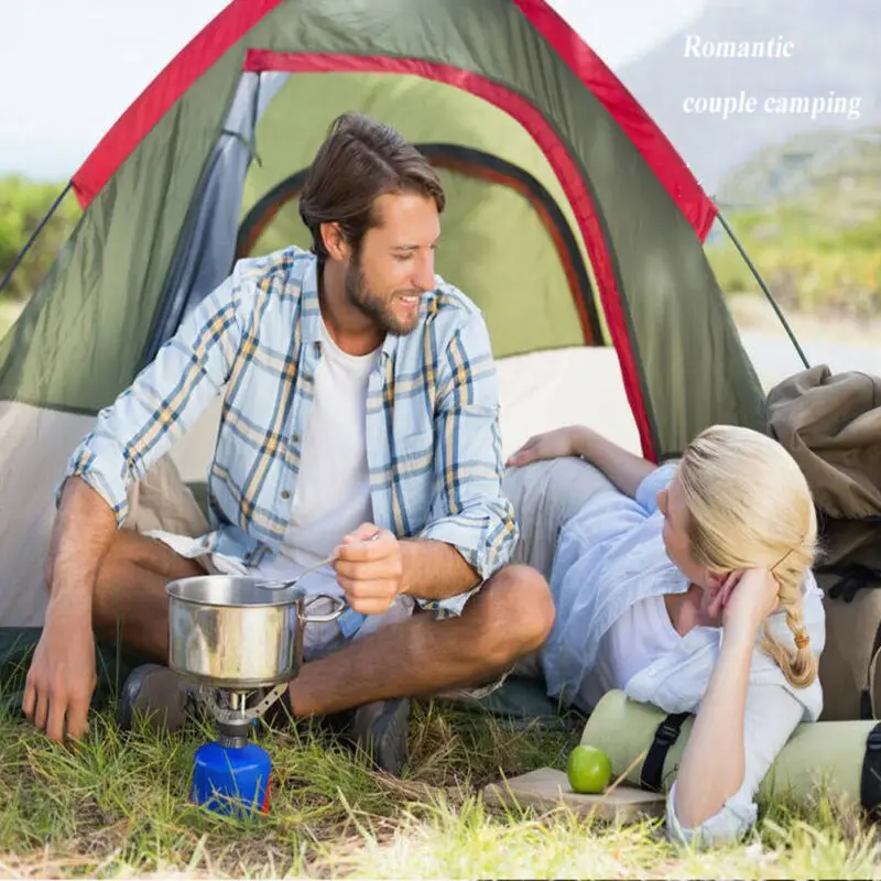 Outdoor Portable Folding Mini Camping Oven Gas Stove Survival Furnace | Спорт и развлечения