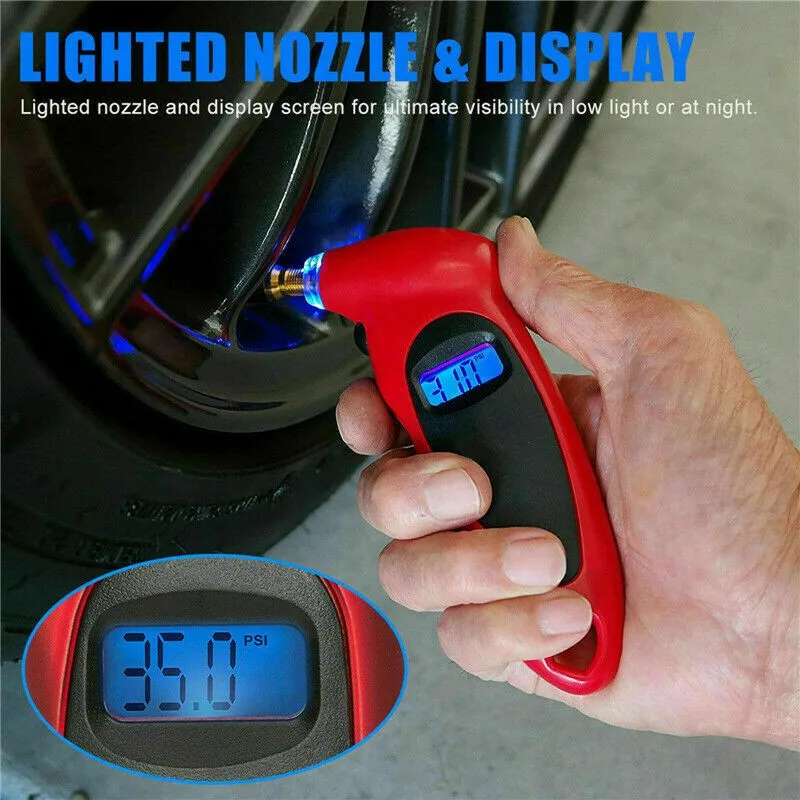 

Small Tester Tool Tester 1 Pc Tire 145.72.7cm Tyre Air Pressure BAR Car