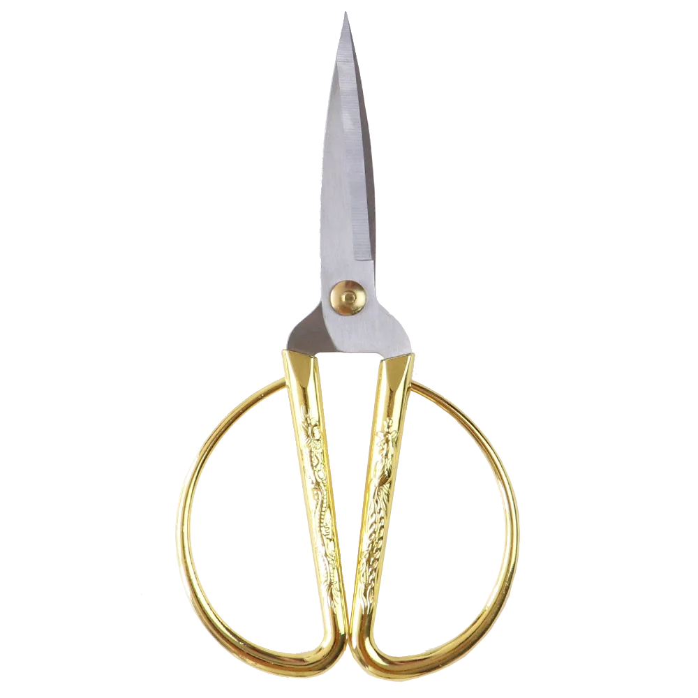 Дракон и Феникс узор швейные ножницы с вышивкой в китайском стиле стильные для