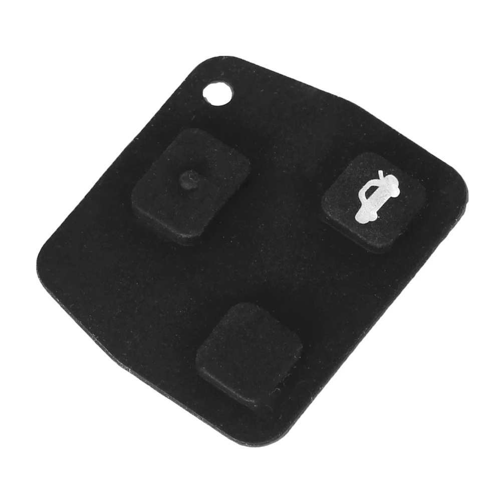 KEYYOU 2X для Toyota Avensis Corolla Camry Yaris Prado для Lexus Rav4 сменный дистанционный ключ-брелок от машины из силиконовой резины 3 кнопки