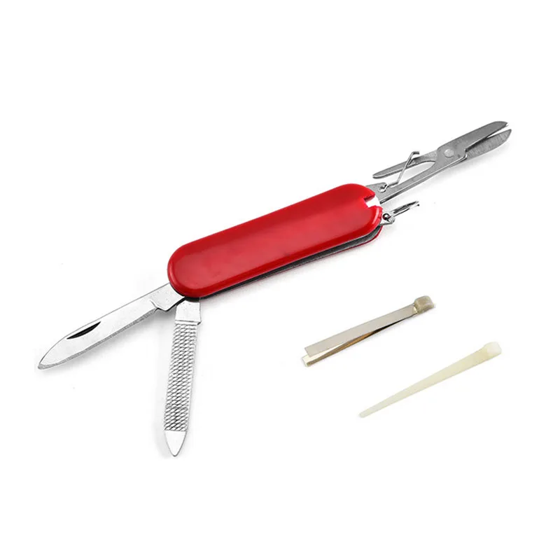 Многофункциональный Открытый складной портативный фруктовый нож ножницы файл