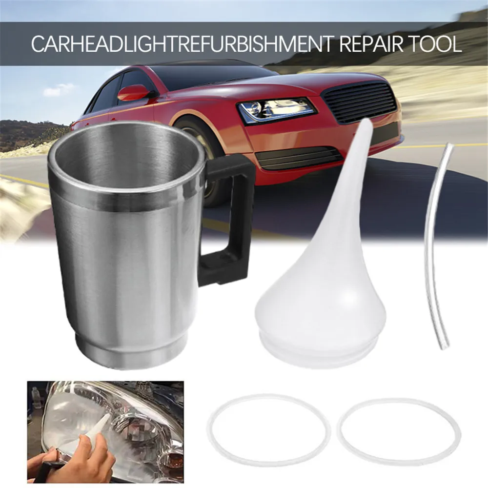

12V Practical Headlight Cleaner Polishing Clean Car Light Polish Kit Renovator Auto Headlights Refurbished Polishing Restorer