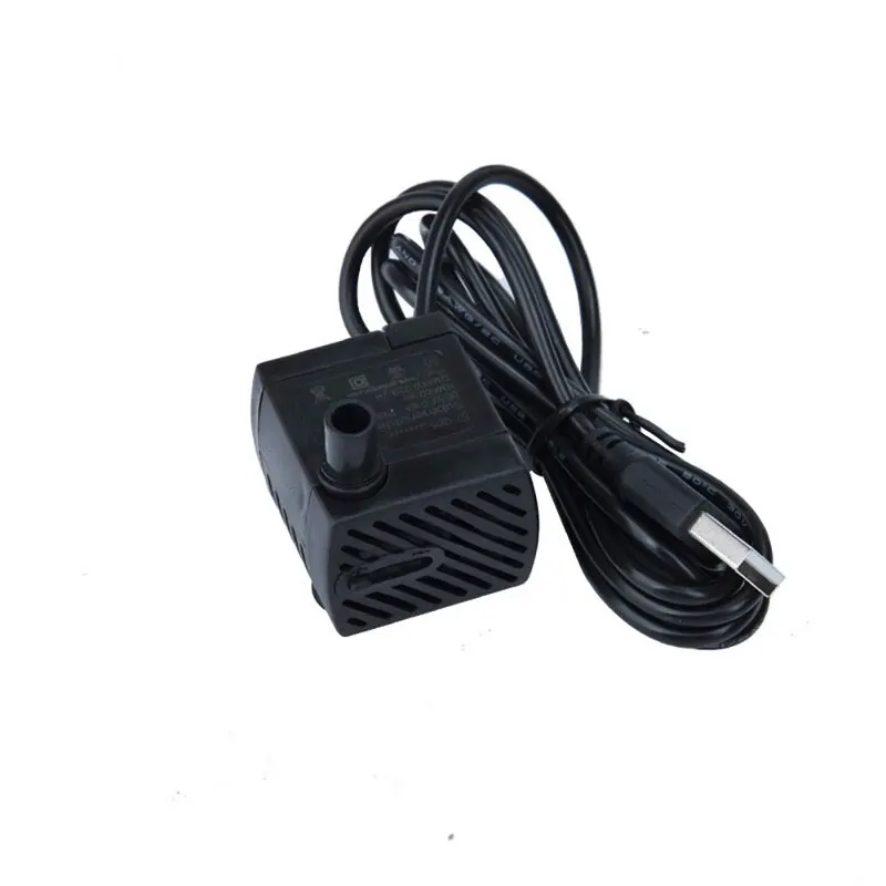black Water pump Автоматический Питатель для кошек, фильтр для питья, автоматический фонтан для воды для домашних животных, диспенсер для воды, большая Весенняя поилка - Цвет: black Water pump