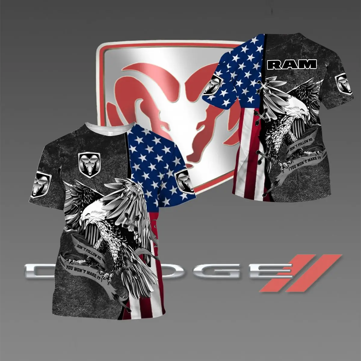

2021 Retro enthusiasm for the rally t-shirt men's new T-shirt 3D print shirt top-level T short sleeve breathable gas permeabilit
