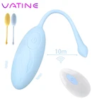 Беспроводной удаленный вибратор VATINE, носимые трусики, вибрирующее яйцо, вагинальный шар, точка G, Стимулятор клитора, секс-игрушки для женщин