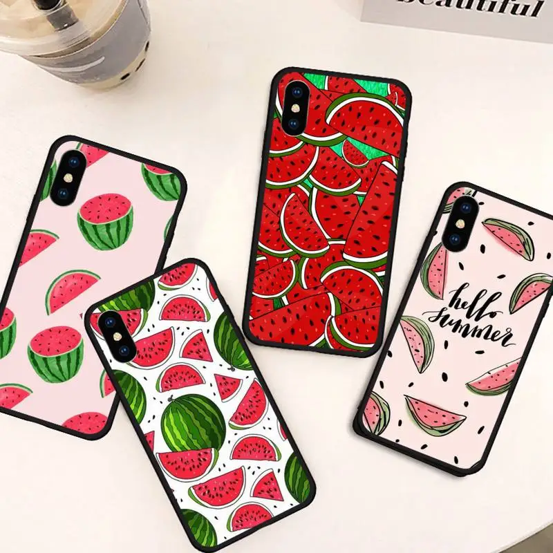 

Watermelon summer fruit Phone Case For iphone 12 11 13 7 8 6 s plus x xs xr pro max mini