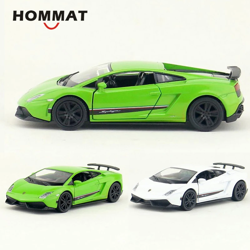HOMMAT масштаб 1: 1 Gallardo LP 570 4 Superleggera модель автомобиля литой под давлением игрушечные