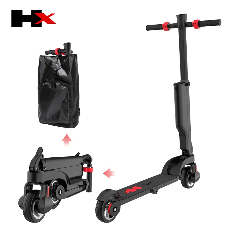 Съемный X6 аккумулятор HX X6 патент дизайн взрослый скутер с USB и bluetooth динамик портативный e-скутер