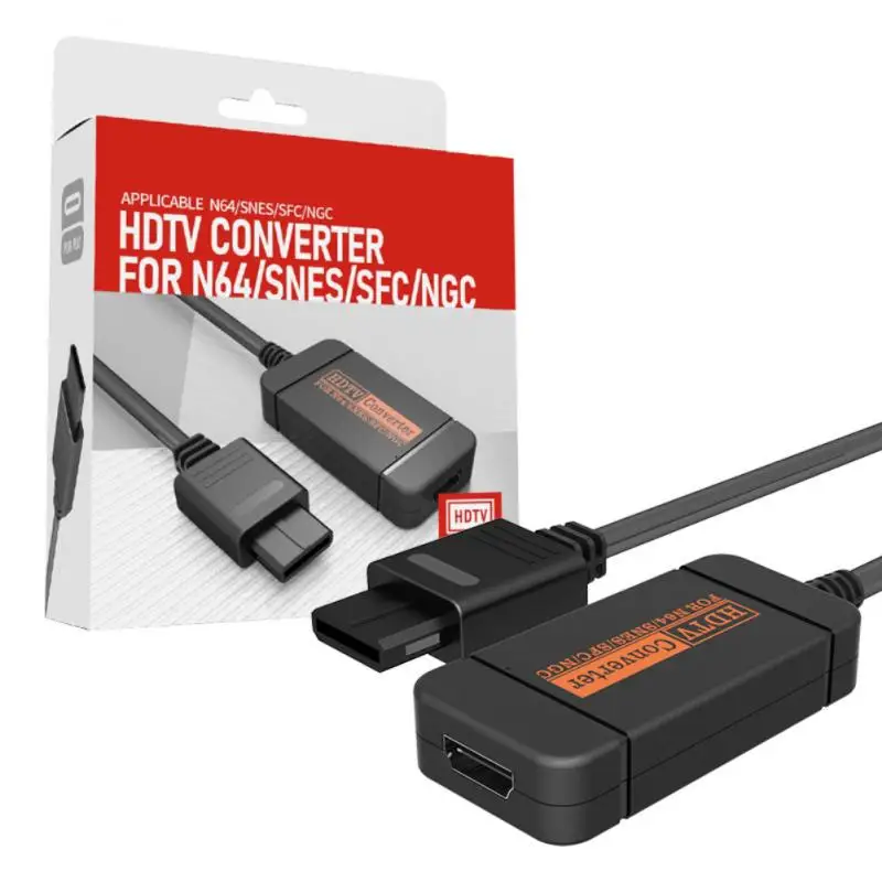 Преобразователь NGC/N64/SNES/SFC HD 720P HDMI-совместимый с кабелем Scart для видео HDTV 1 5 м