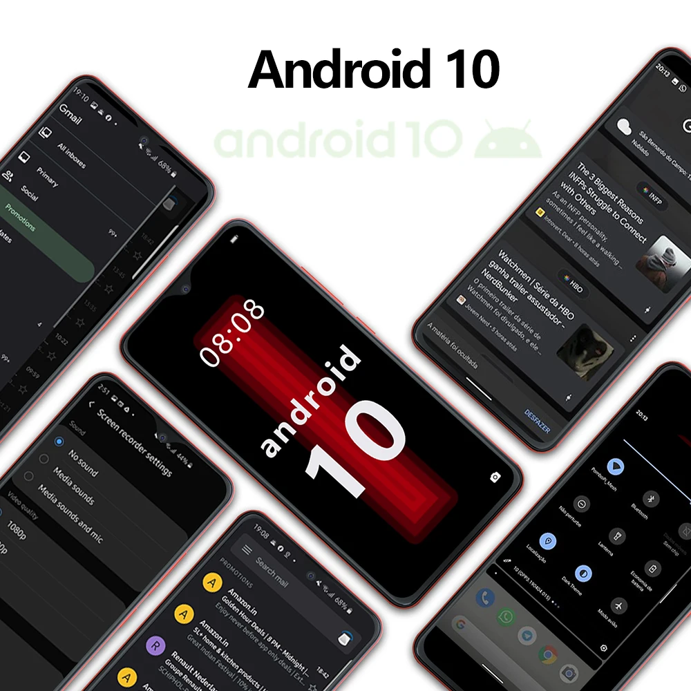 Cubot Note 7 смартфон AI тройные камеры 13 МП Поддержка Распознавания лица 5 &quot экран