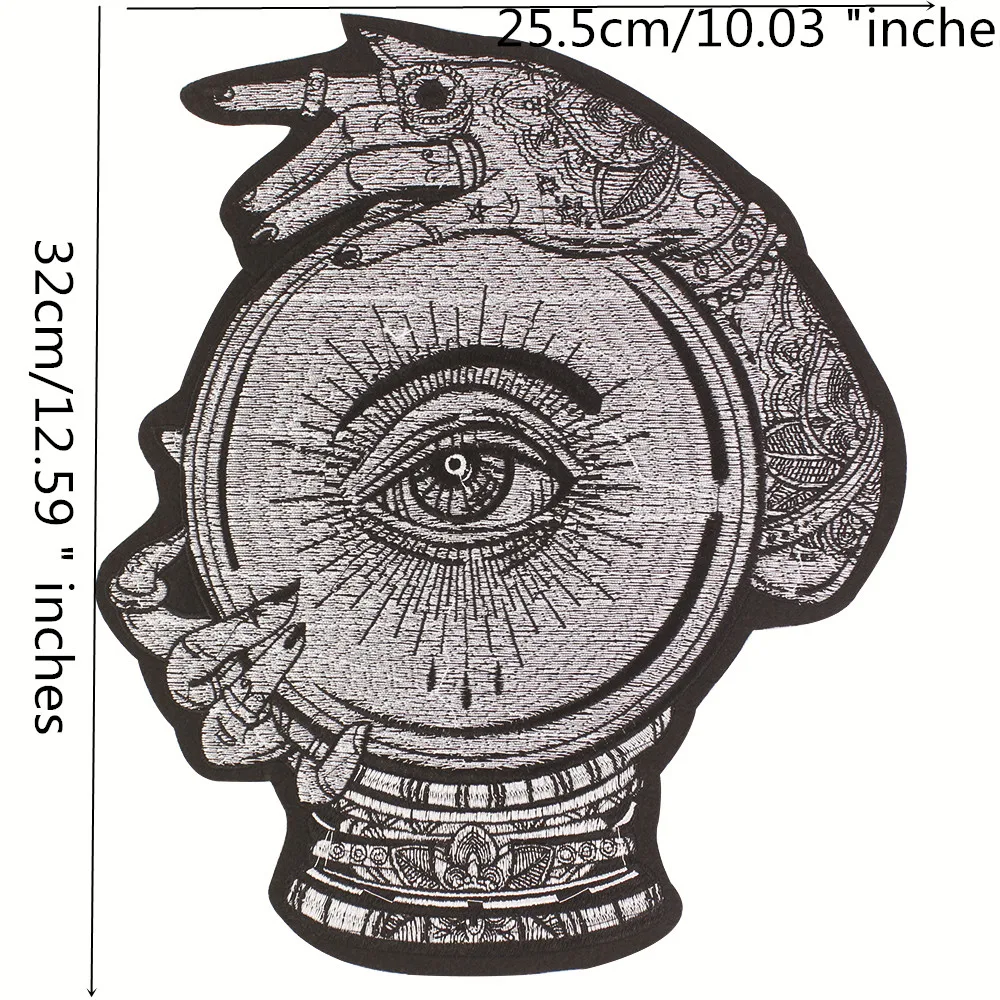 Большие нашивки с вышивкой аппликация для одежды куртки железные | Дом и сад