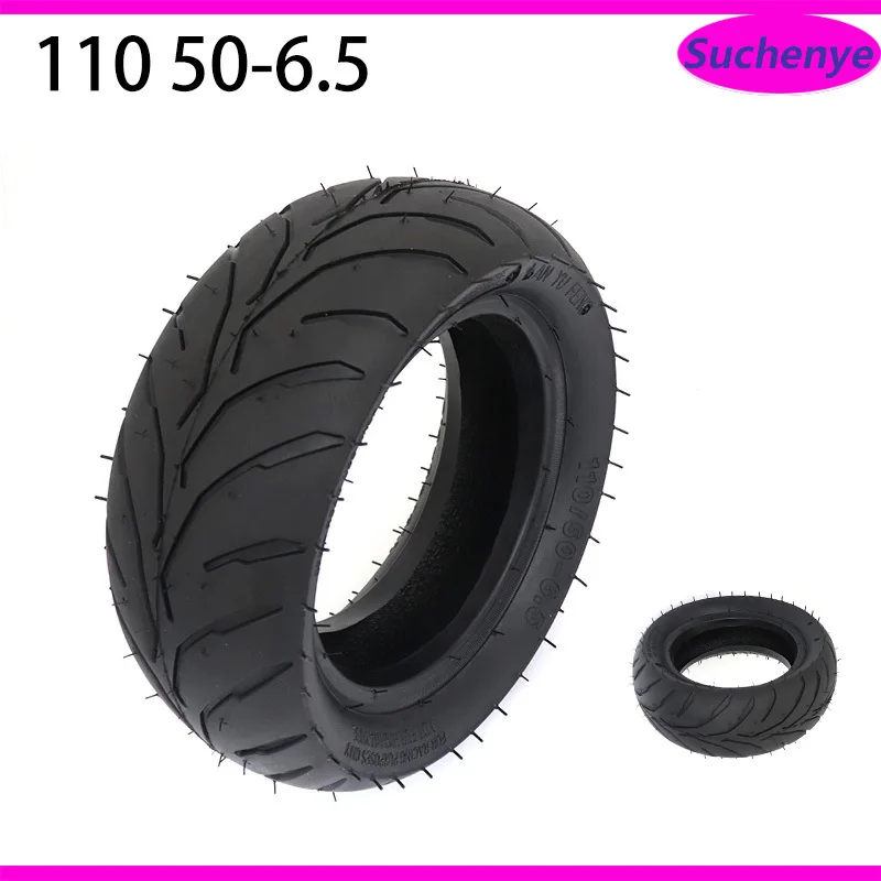 

11 Inch 110/50-6.5 Outer Tyre Vacuum Road Tire Rear Wheel Wear Resistant Tire for 49cc Mini Motorcycle Dirt Bike