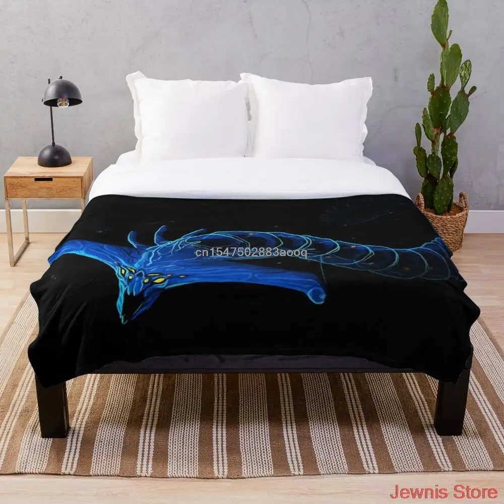 

Subnautica Spirit Leviathan Blanket Super Soft Print Family Car and Sofa Bed Throws Summer Office Quilts
