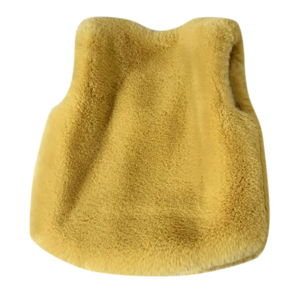 Жилет для маленьких девочек 2019 г. Зимний жилет детская теплая однотонная Милая