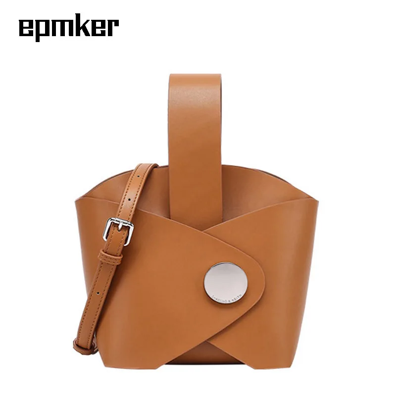 EPMKER Purses and Handbags Luxury Handbags Designer Bag Casual Bucket Bags Fashion Composite Bag Hasp Shoulder Bag Crossbody Bag