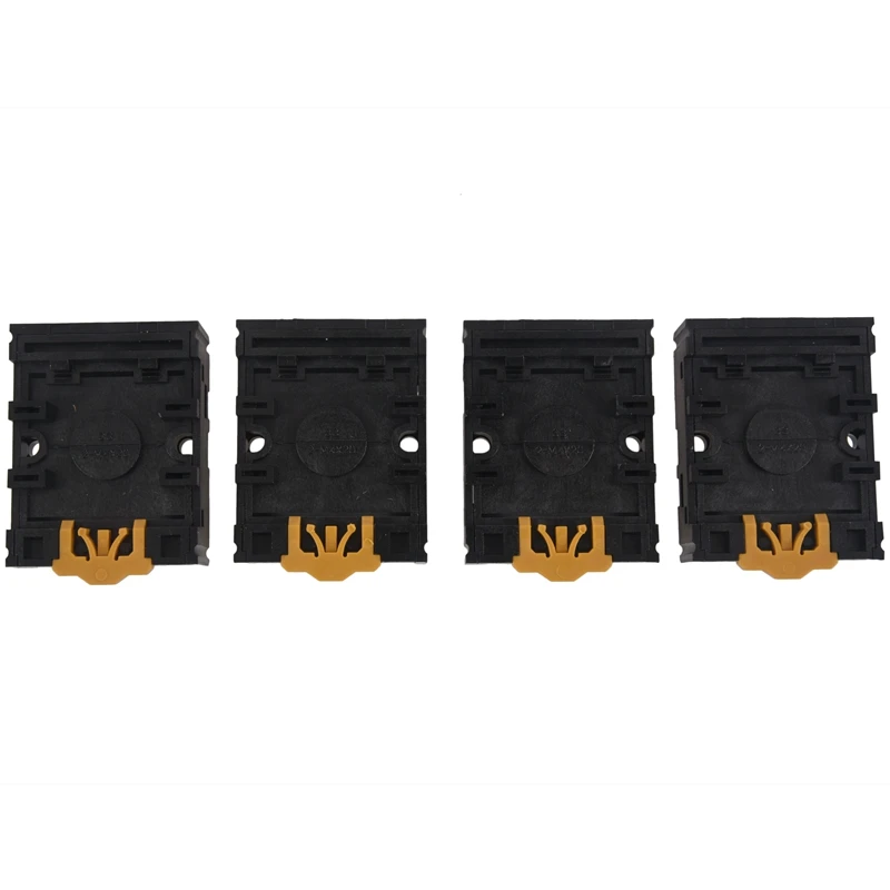 4Pcs PF083A 8P 35Mm DIN Rail Power Relay Base Socket For JTX-2C DH48S on - 4 шт. PF083A 8P 35 мм ДИН-рейка для монтажа реле питания сокет для JTX-2C DH48S on.