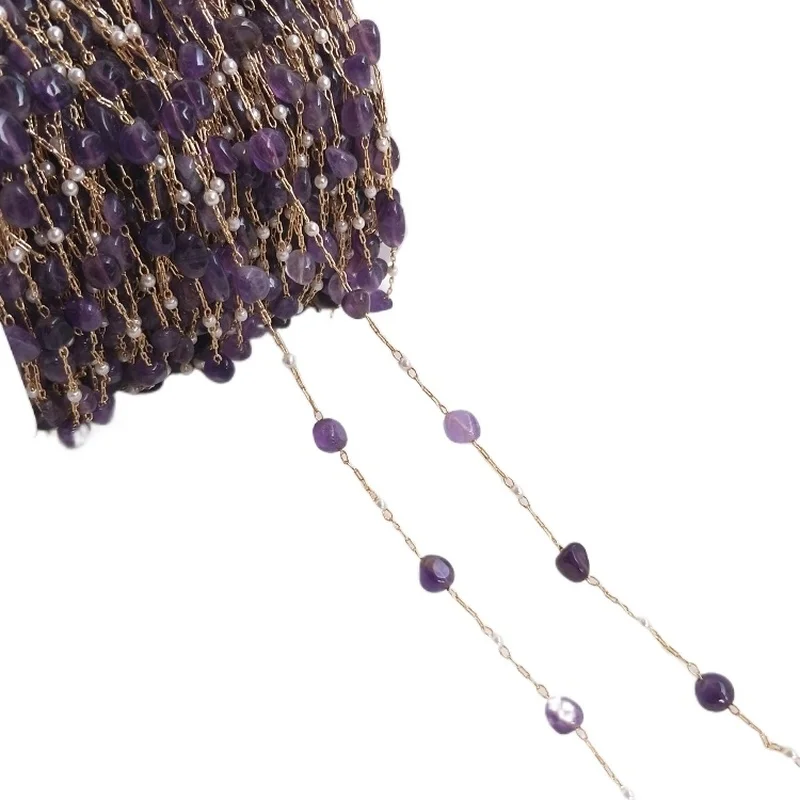 50 CM/Set из 14 каратного золота с Закрытая никогда не увядает в Корейском стиле