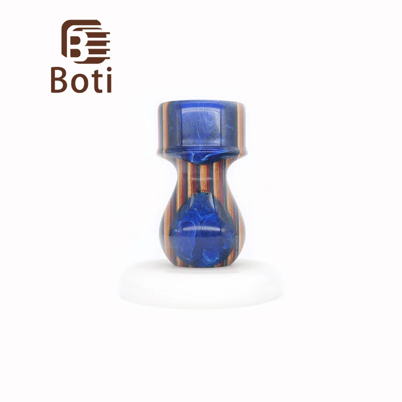 Фото Тоннель Boti Brush-Time с ручкой из смолы и дерева, высококачественная ручка для бритья, принимаем индивидуальные мужские ежедневные необходимые ... №4