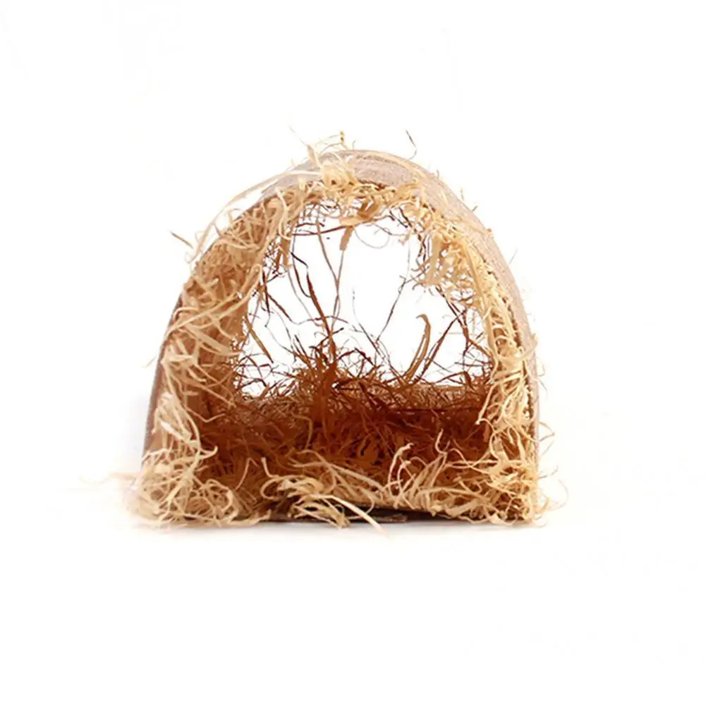 

Bite Resistant Funny Imitation Linen Rabbit Hideaway Toy Cozy Animal Supplies