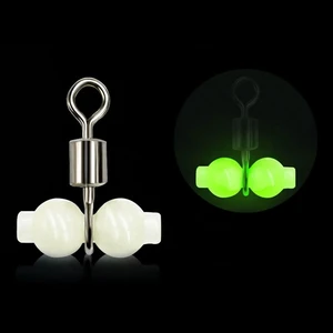 WALK FISH 30 шт.лот светящиеся Вертлюги для качения, аксессуары для морской рыбалки, крючки, Вертлюги для качения, 3-ходовые Вертлюги, рыболовные снасти