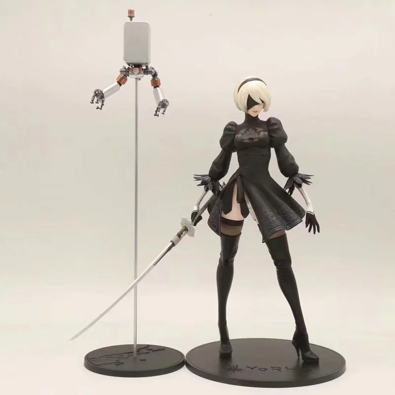 

28cm Anime NieR:Automata 2B YoRHa No.2 Type B Action figure Deluxe Version new style PVC fighting model figure toys doll Gift