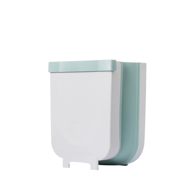 

Folding Trash Storage Bin Kitchen Wall-Mounted For Home Use Multifunctional Vehicle-Mounted Hanging Storage Dustbin Garbage Can