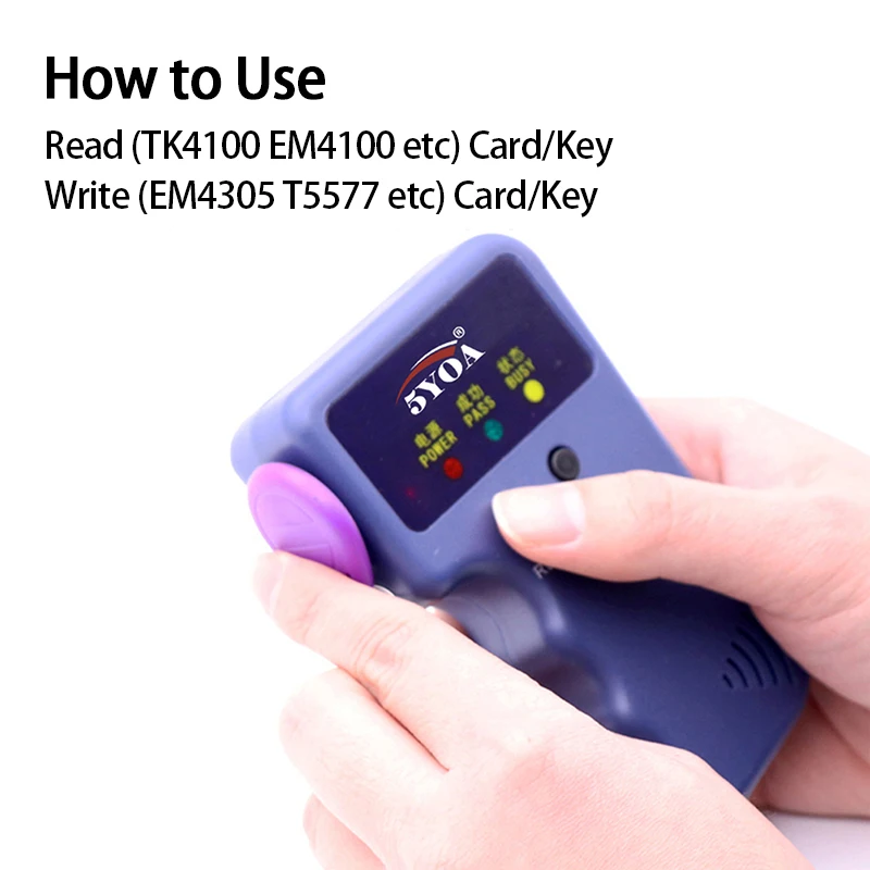 50pcs/10pcs Read Copy Rewritable RFID 125 Khz EM4305 Key Tag Keyfobs Ring Chip Keytab T5577 Tags Access Control Smart Card | Безопасность