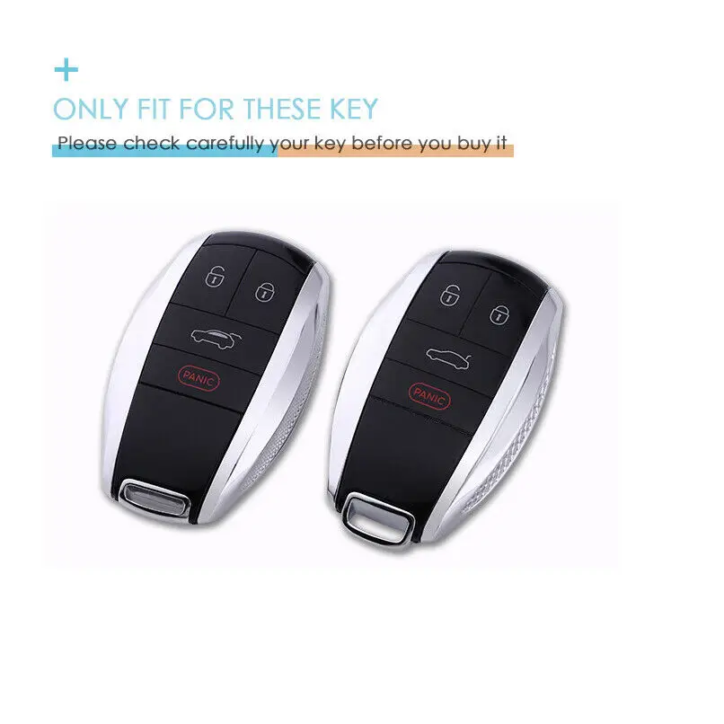 Запасной пульт дистанционного управления KEYECU из алюминиевого сплава чехол для