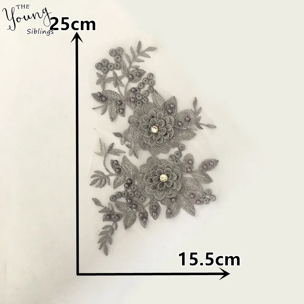 Лидер продаж аппликация из сетчатой ткани кружевная ткань сделай сам швейная