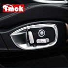 Хромированные автомобильные аксессуары для Jaguar XE X760 XFXFL X260 F-Pace f pace X761 ABS, кнопки регулировки сиденья, рамка, отделка, декоративный чехол