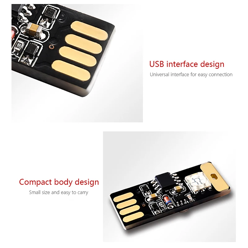 CARCTR автомобильная светодиодная атмосферная светильник USB голос Управление RGB