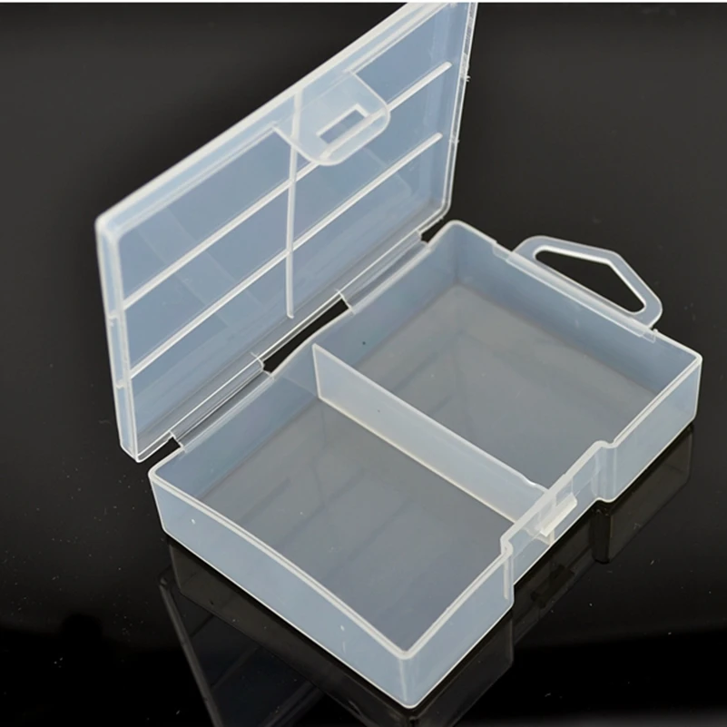 Прозрачный Батарея ящик для хранения держатель Чехол пластмассовый контейнер