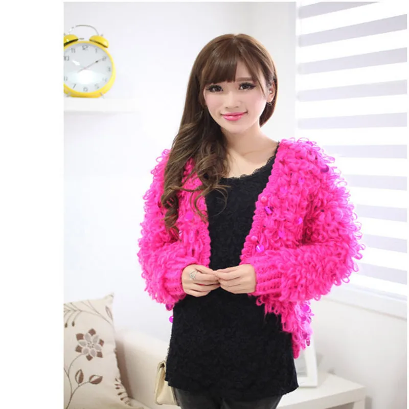 Женский кардиган пончо бесплатная доставка Осень-зима 2020 милый стильный свитер с