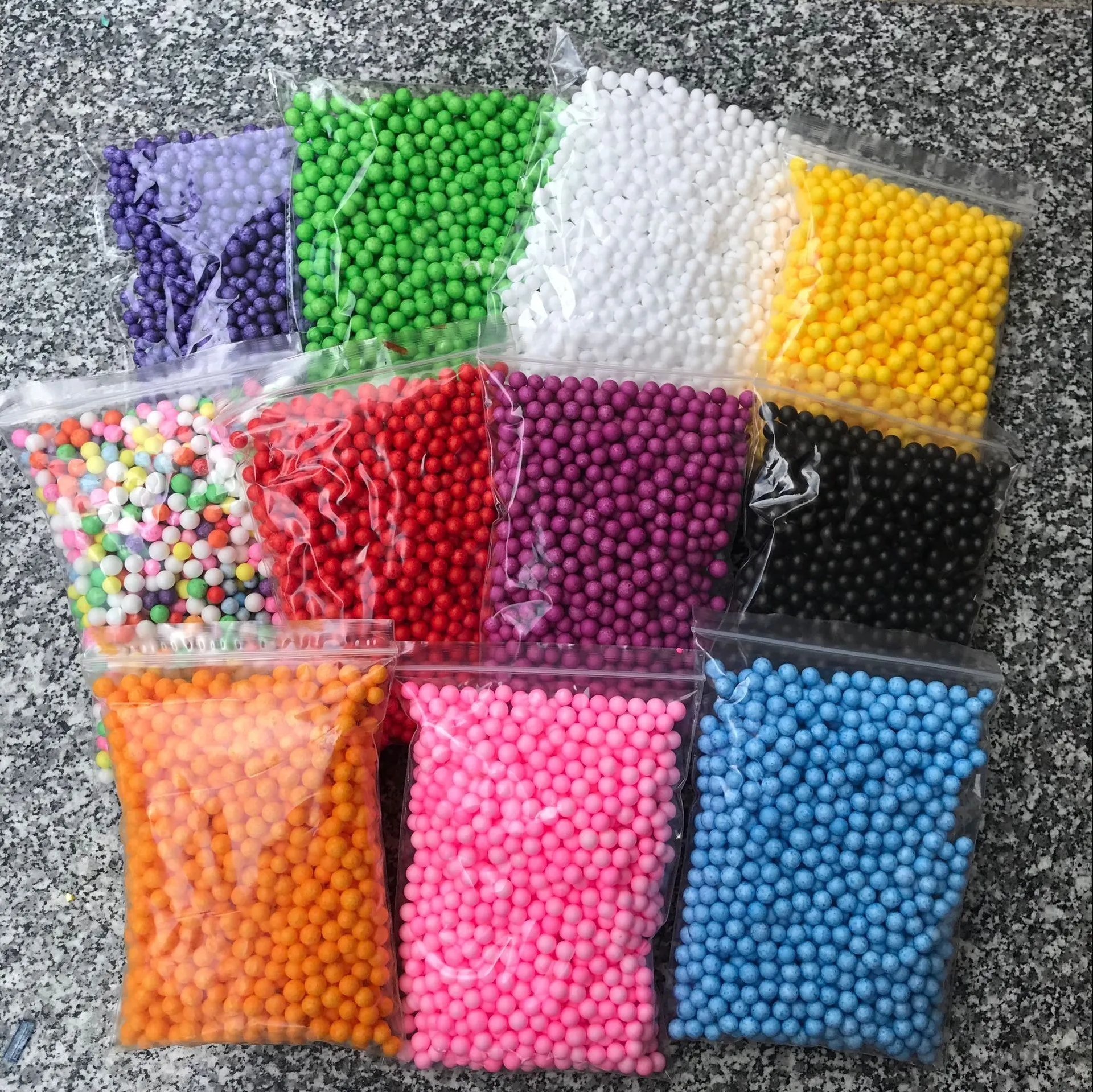 2-8 мм мини-шарики из пенопласта бутылочка сделай сам Снежная грязь аксессуары