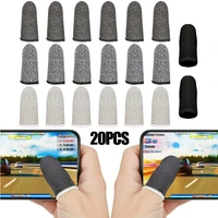 20pcs phone game finger sleeve screen gaming controller touch screen for pubg finger cot for child