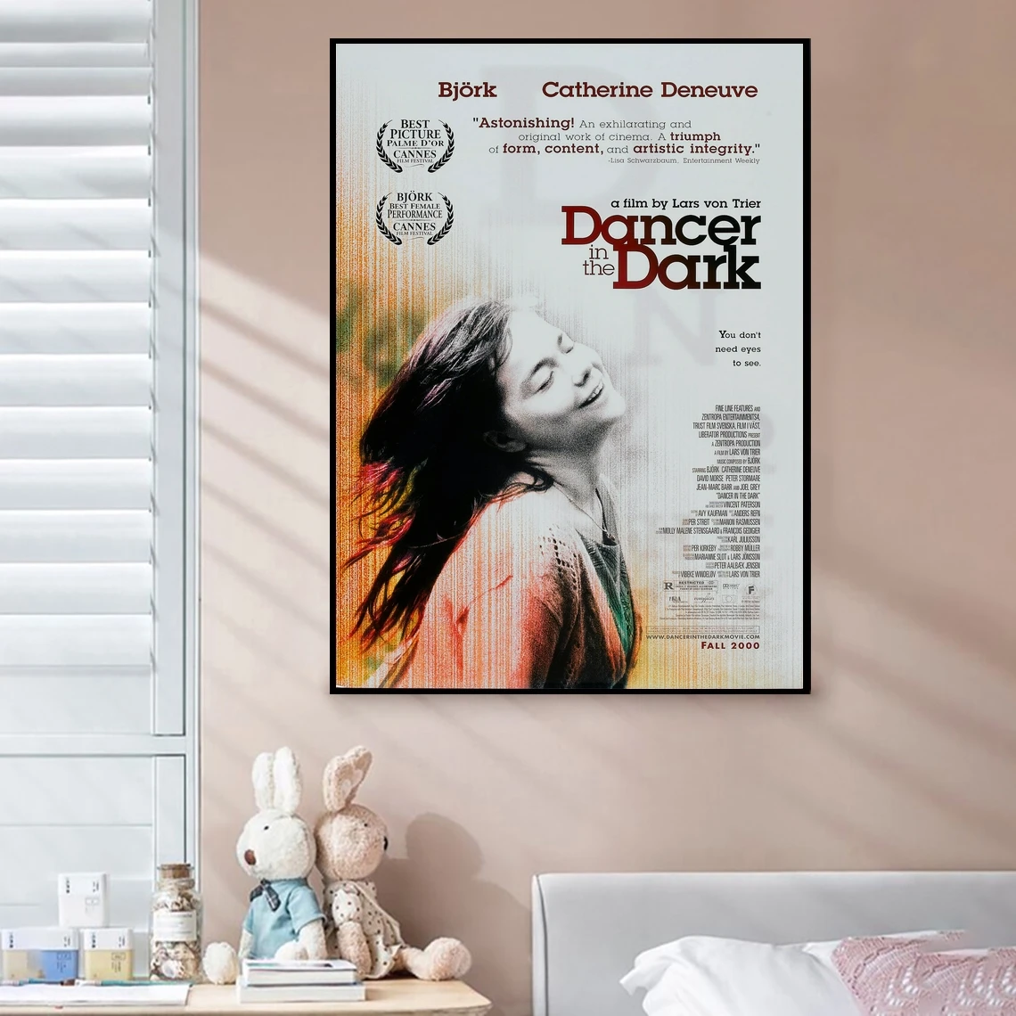 

Dancer In The Dark Movie Cover Poster Art Print Canvas Painting Wall Pictures Living Room Home Decor (No Frame)