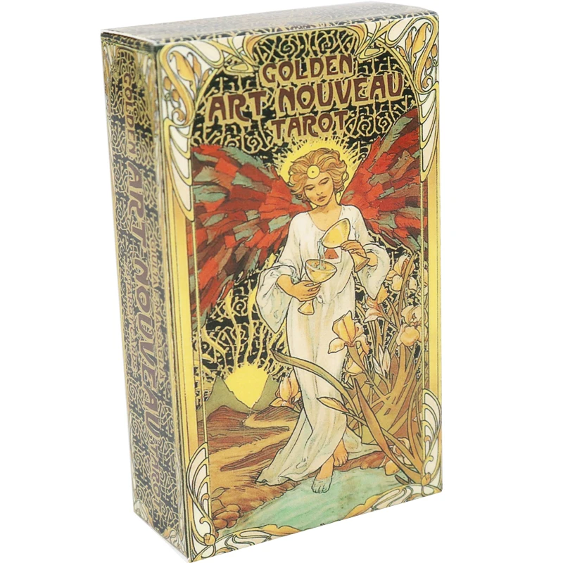 78 золотые карты Таро для вечерние товары колоды таинственное гадания полная