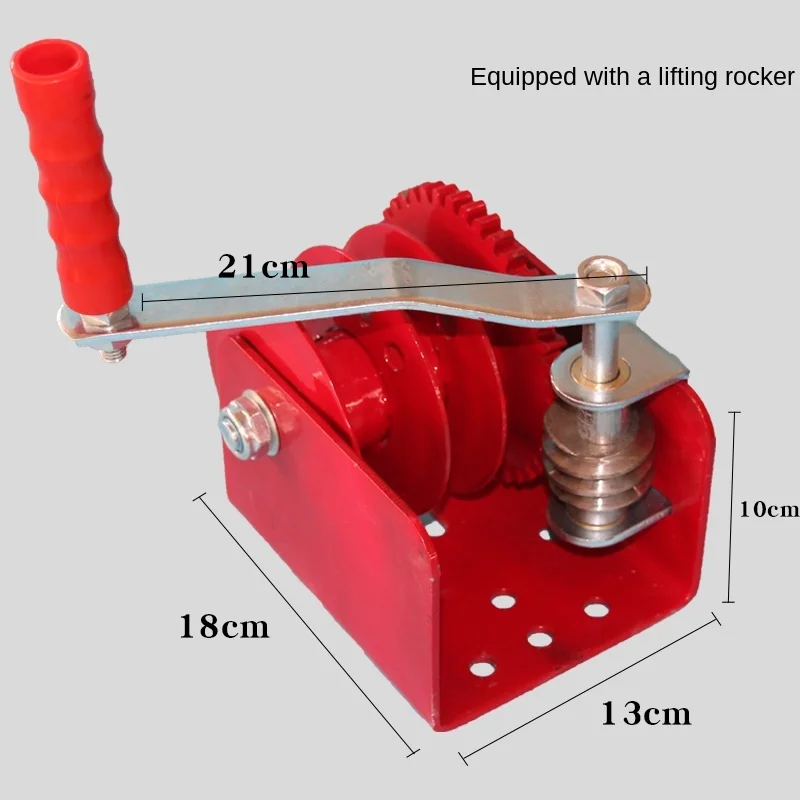 

CX Chicken Farm Water Wire Material Line Winch Lifting Copper Sleeve Hand Winch Breeding