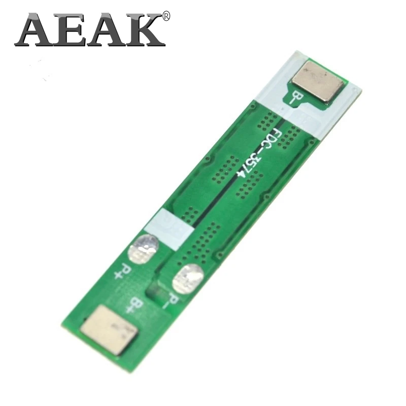 Защитная плата AEAK 1S 10A 3 7 V li ion BMS PCM для литий ионных батарей 18650|bms pcm|protection boardbattery