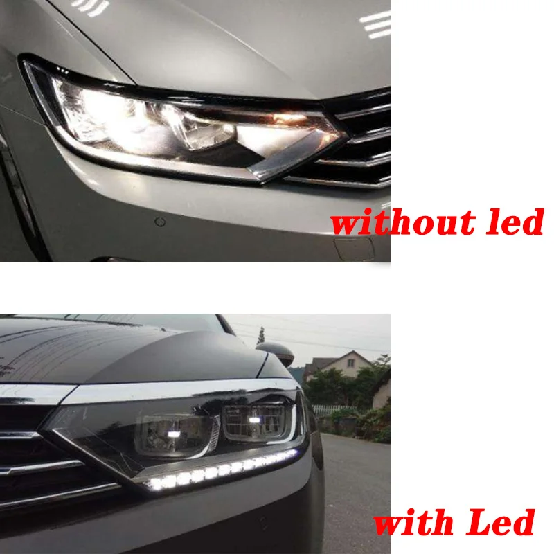 Передние фары для VW Magotan Passat B8 2016 2018 прозрачные абажуры корпус лампы маски крышка