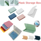 Ящик для хранения масок, полипропилен, ионы серебра переносная маска, держатель, органайзер, контейнер для масок, пылезащитный чехол для масок