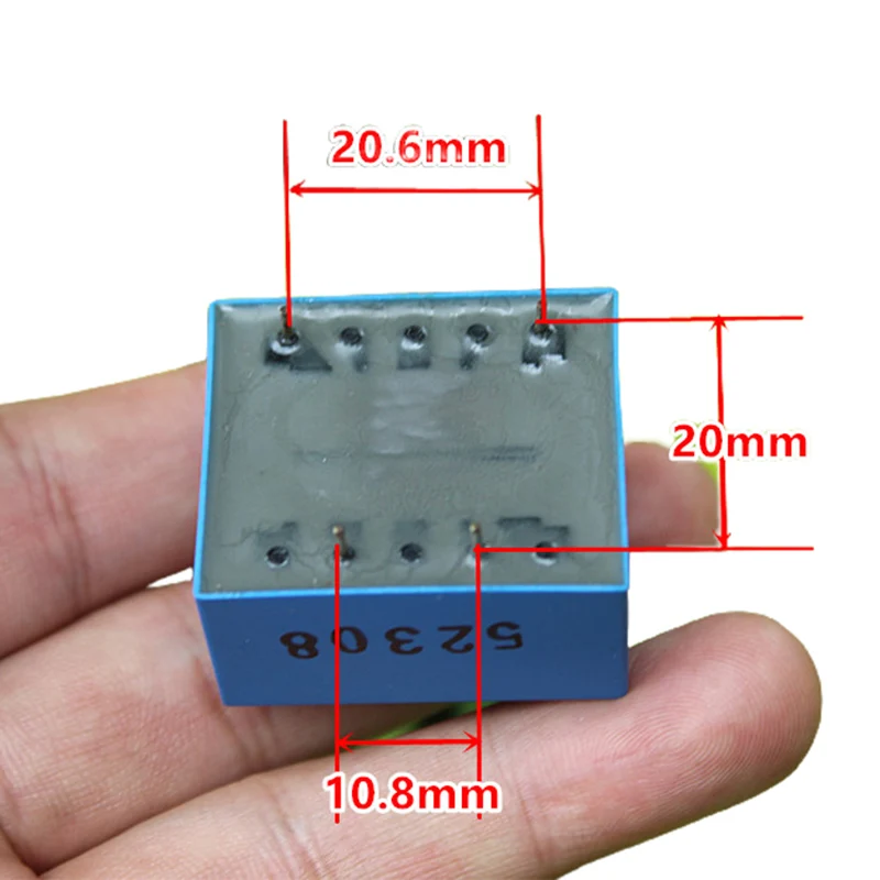 

1PC Sealed Waterproof Transformer 220V to 12V 1W AC power supply Epoxy Resin monitoring transformer waterproof converter
