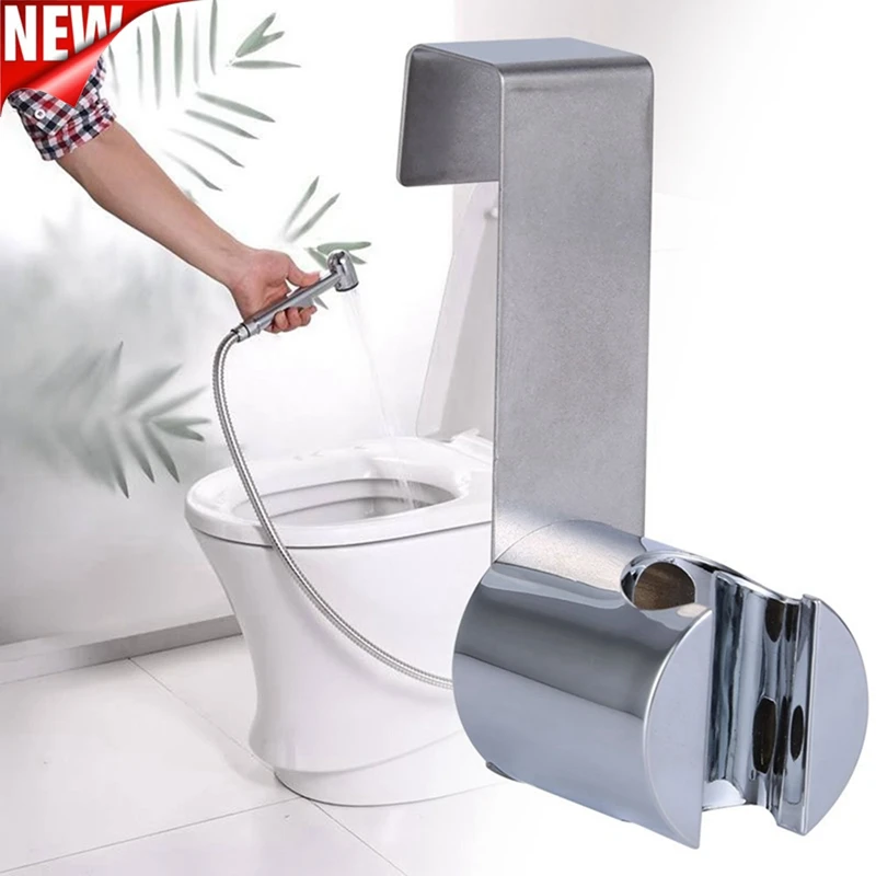 

Бытовой Ванная комната перфорация душ Ванная комната кронштейн туалет биде спрей пистолет неподвижная основа основание патрубок для биде ...