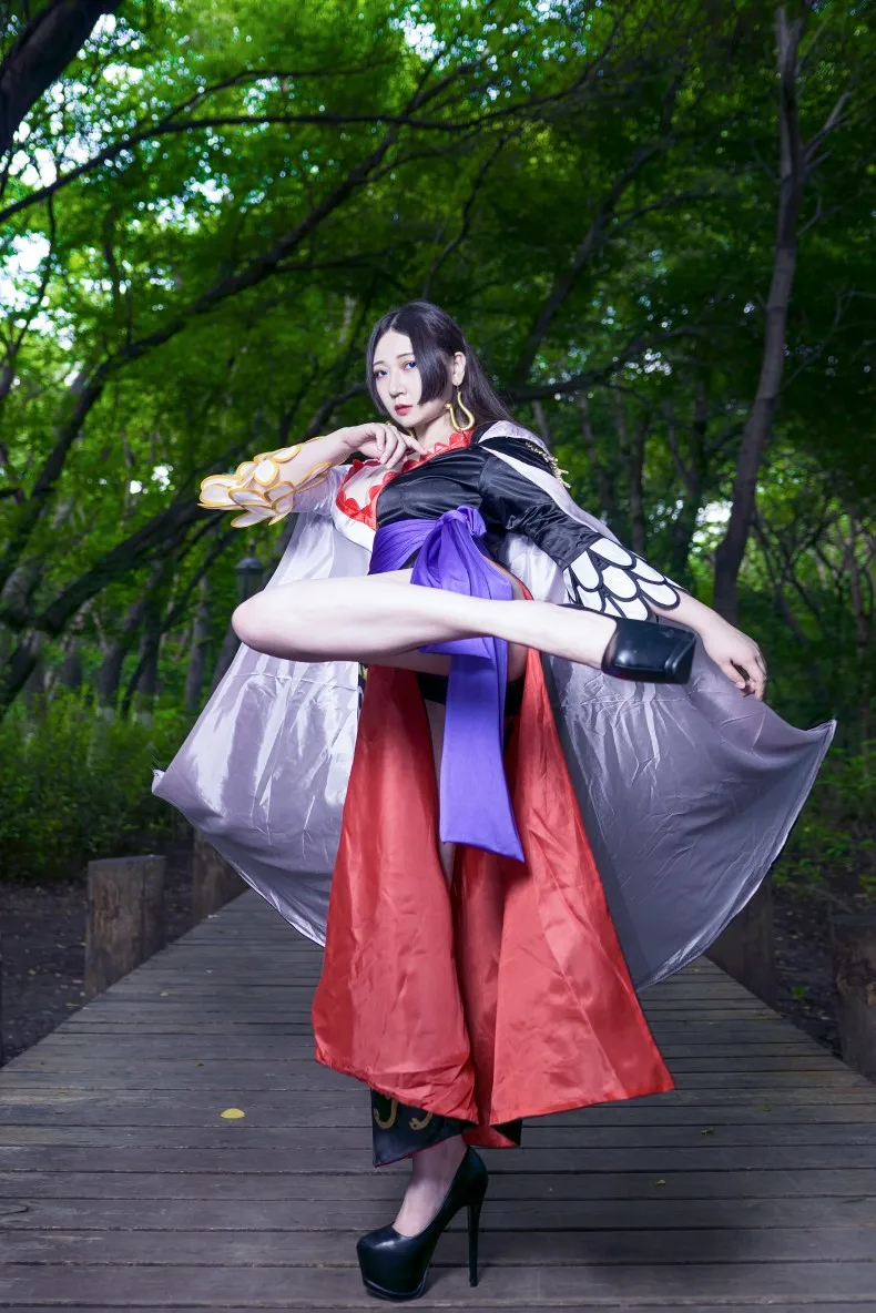 Цельнокроеный костюм для косплея с стемпедом ханбоа боа Ханкока цельнокроеный